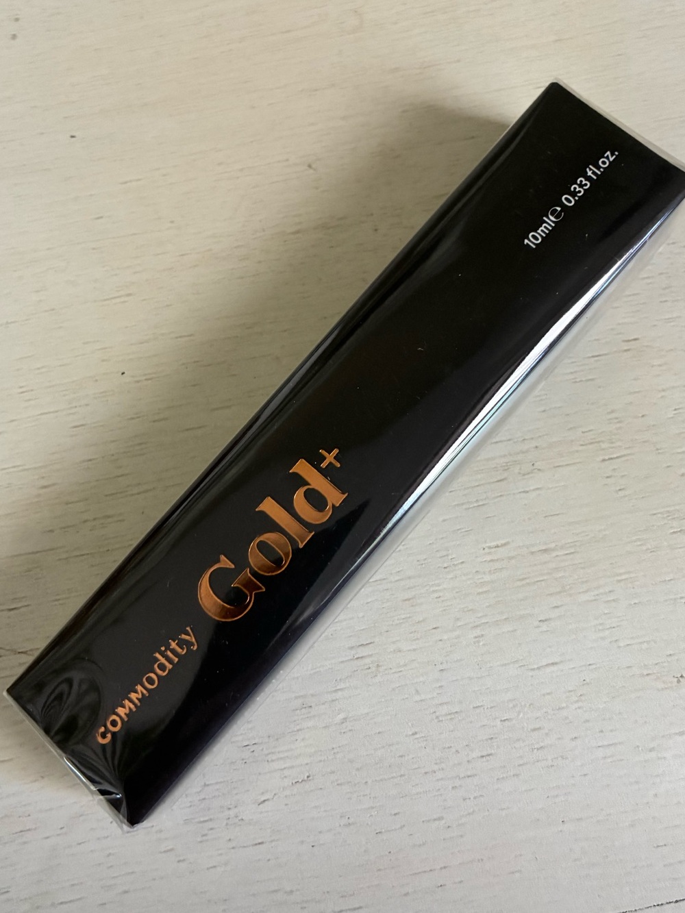 Commodity Gold+ Bold Eau de Parfum with Vanilla & Saffron Travel Spray